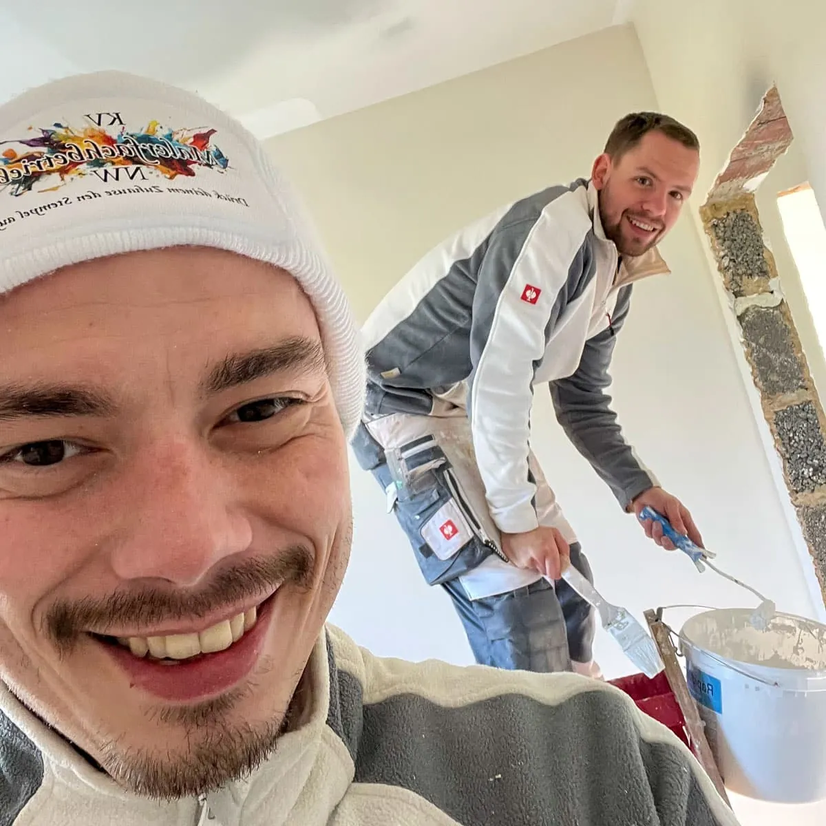 Das Team vom KVNW-Malerfachbetrieb