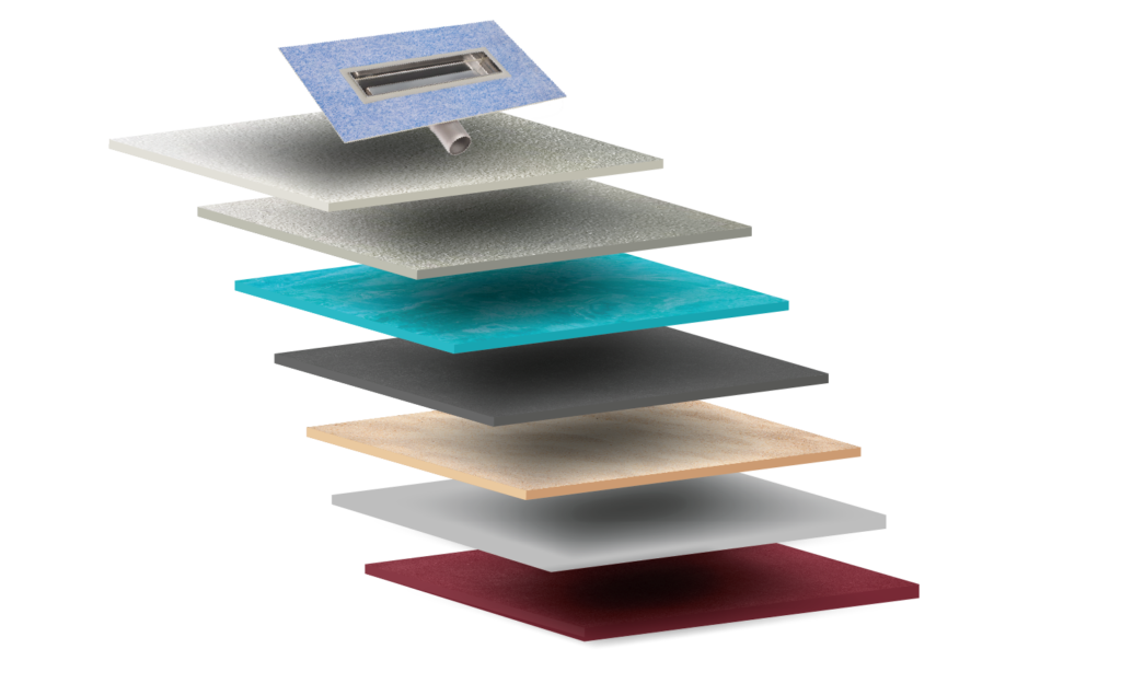 Terra POWER — Position im Schichtaufbau