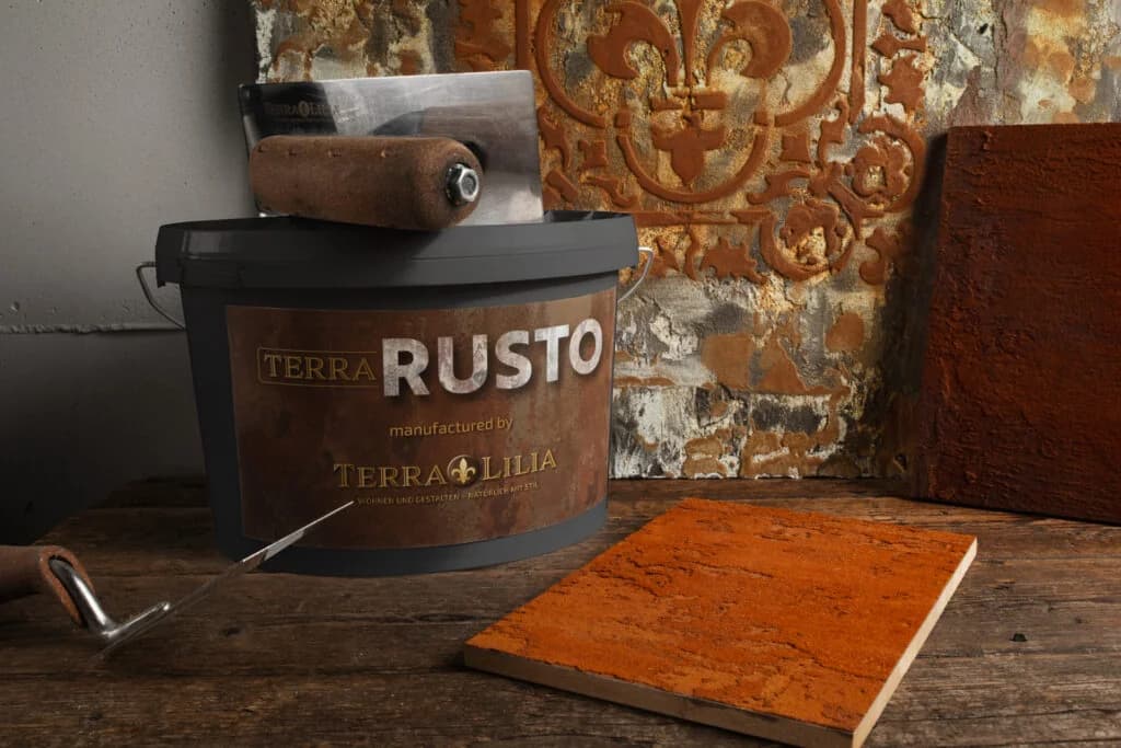 Terra RUSTO — Wandoberfläche mit Patina