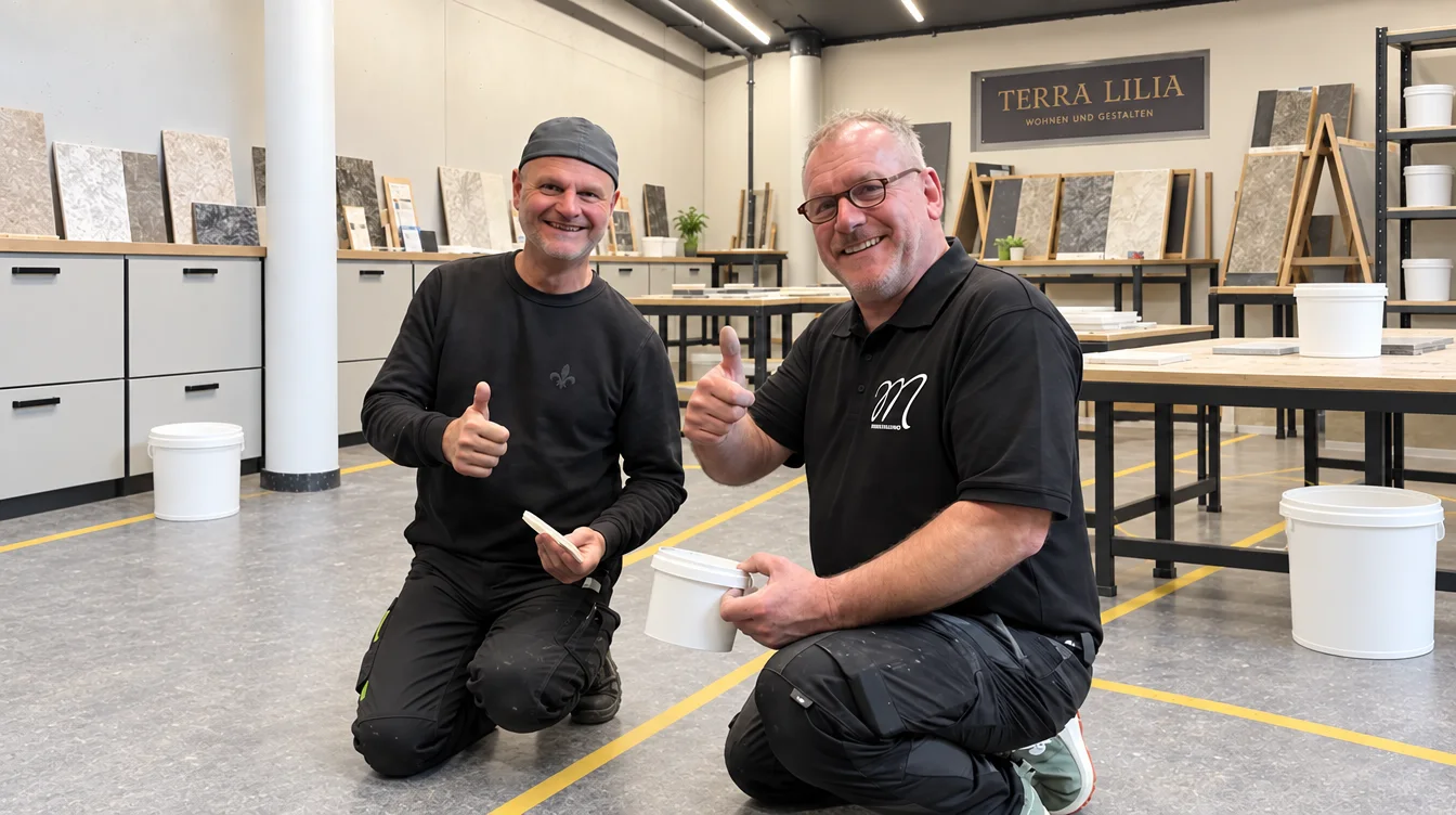 Markus und Michael im Schulungsraum